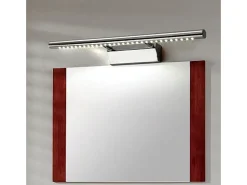 Discount Lámpara De Pared Toolight Led App362-1W 55Cm Chrome Plateado