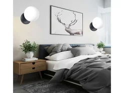 Online Lámpara De Pared Toolight App949-1W Black Negro