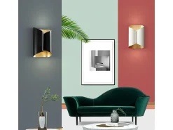 Aplique Para Pared-Lámpara De Pared Toolight App1055-1W Black Negro