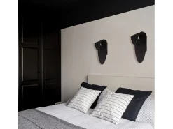 Outlet Lámpara De Pared Toolight App1429-W Black Negro