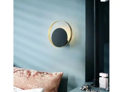 Aplique Para Pared-Lámpara De Pared Toolight App992-W Gold Dorado