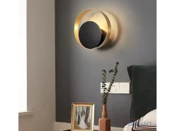 Aplique Para Pared-Lámpara De Pared Toolight App992-W Gold Dorado