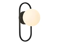 Aplique Para Pared-Lámpara De Pared Toolight App1755-1W Black White Negro