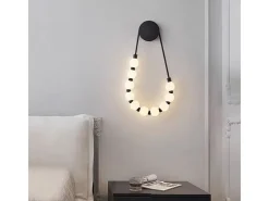 Aplique Para Pared-Lámpara De Pared Toolight App1661-W Black Negro