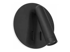 Lámpara De Pared Toolight App1614-1W Black Negro Hot