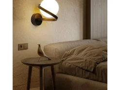 Lámpara De Pared Toolight App1209-1W Black Negro Best