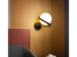 Lámpara De Pared Toolight App1209-1W Black Negro Best