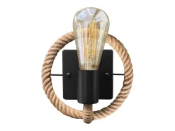 Aplique Para Pared-Lámpara De Pared Toolight App1465-1W Brown Marru00f3n