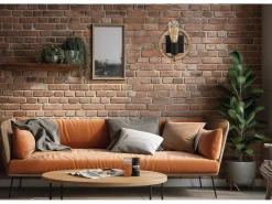 Aplique Para Pared-Lámpara De Pared Toolight App1465-1W Brown Marru00f3n