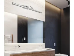 Best Lámpara De Pared Toolight App366-1W Chrome 70Cm Gris