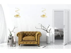 Aplique Para Pared-Lámpara De Pared Toolight Led App830-W Spring Up Gold Dorado