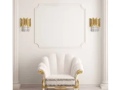 Aplique Para Pared-Lámpara De Pared Toolight App602-W Gold Dorado