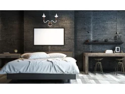 Lámpara De Pared Toolight App1082-2W Transparent Transparente New