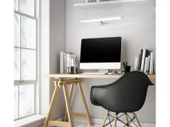 Lámpara De Pared Toolight Led App369-1W 60Cm Chrome Plateado Clearance