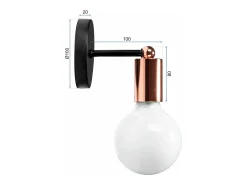 Best Lámpara De Pared Toolight 392205 Rose Gold Rosa