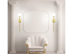 Discount Lámpara De Pared Toolight App580-1W 120Cm Gold Dorado