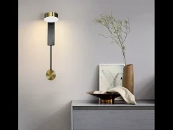 Lámpara De Pared Toolight App1600-W Black Negro