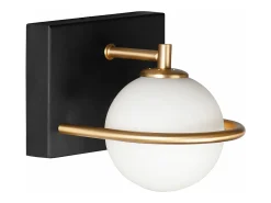 Lámpara De Pared Toolight App1300-1W Black Negro