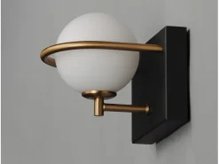 Lámpara De Pared Toolight App1300-1W Black Negro