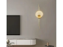 Best Lámpara De Pared Toolight App1781-W Led Brush Gold Dorado