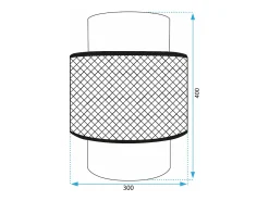 Aplique Para Pared-Lámpara De Pared Toolight App1337-2W Brown Marru00f3n