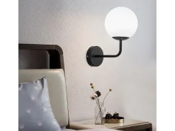Aplique Para Pared-Lámpara De Pared Toolight G095-1W Black White Negro