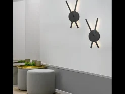 Lámpara De Pared Toolight App1604-W Black Negro Best