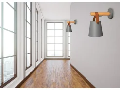 Best Lámpara De Pared Toolight App468-1W Grey Gris