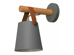 Best Lámpara De Pared Toolight App468-1W Grey Gris