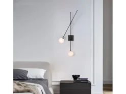Clearance Lámpara De Pared Toolight App1595-2W Black Negro