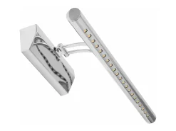 Aplique Para Pared-Lámpara De Pared Toolight Led App364-1W 40Cm Chrome Plateado