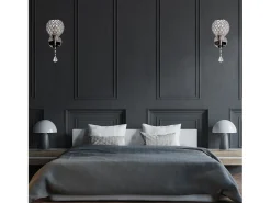 Lámpara De Pared Toolight App716-1W Chrome Plateado Best