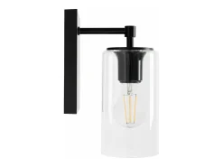 Lámpara De Pared Toolight App1222-1W Black Negro New