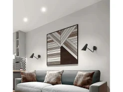 Aplique Para Pared-Lámpara De Pared Toolight App1139-1W Black Negro