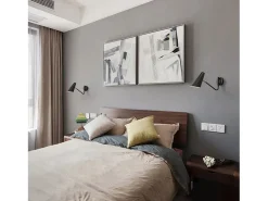 Aplique Para Pared-Lámpara De Pared Toolight App1139-1W Black Negro