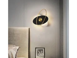 Lámpara De Pared Toolight App1432-Cw Black Negro