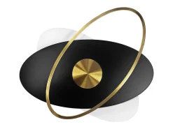 Lámpara De Pared Toolight App1432-Cw Black Negro