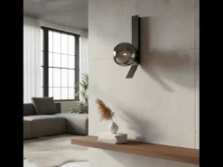 Aplique Para Pared-Lámpara De Pared Toolight App1757-1W Black Negro