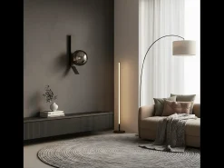 Aplique Para Pared-Lámpara De Pared Toolight App1757-1W Black Negro