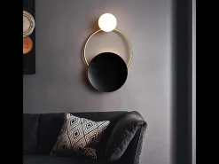 Discount Lámpara De Pared Toolight App923-1W Black Negro