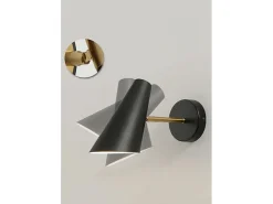 Lámpara De Pared Toolight App1141-1W Black Negro Outlet