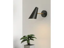 Lámpara De Pared Toolight App1141-1W Black Negro Outlet