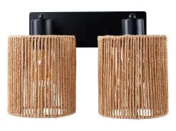 Lámpara De Pared Toolight App1824-2W Black Negro Outlet