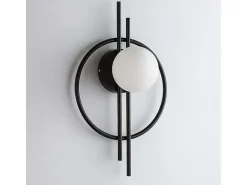 Lámpara De Pared Toolight App1435-W Black Negro