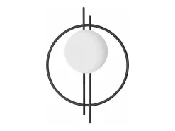 Lámpara De Pared Toolight App1435-W Black Negro
