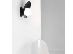 Aplique Para Pared-Lámpara De Pared Toolight App1188-1W Black Negro