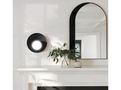 Aplique Para Pared-Lámpara De Pared Toolight App1188-1W Black Negro