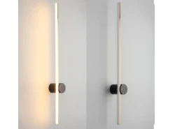 Aplique Para Pared-Lámpara De Pared Toolight LHJ062-W Black Negro