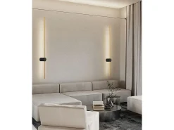 Aplique Para Pared-Lámpara De Pared Toolight LHJ062-W Black Negro
