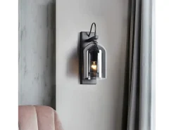Lámpara De Pared Toolight App1207-1W Black Negro Hot